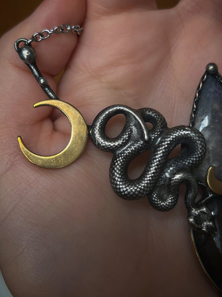 "Serpent" necklace