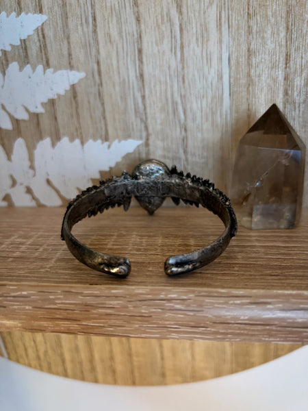 Labradorite fern bracelet