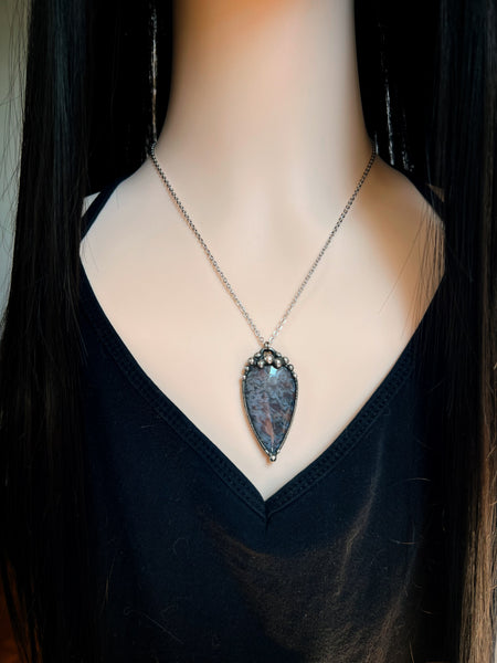 Agate necklace