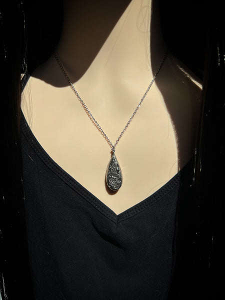 Rainbow labradorite necklace