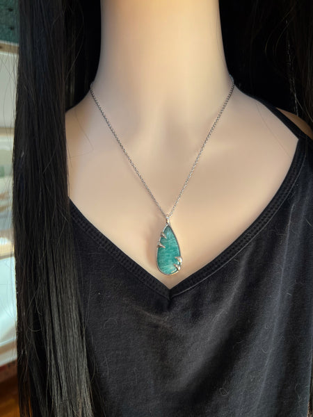 Amazonite necklace