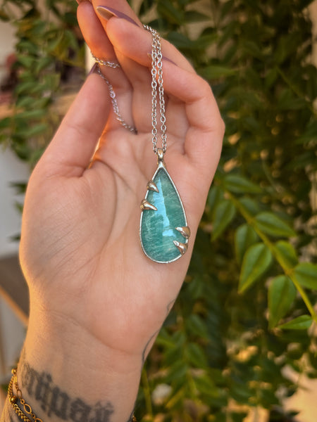 Amazonite necklace