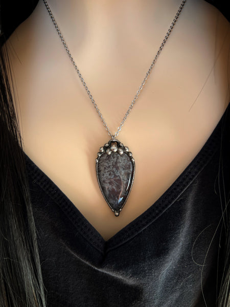 Agate necklace