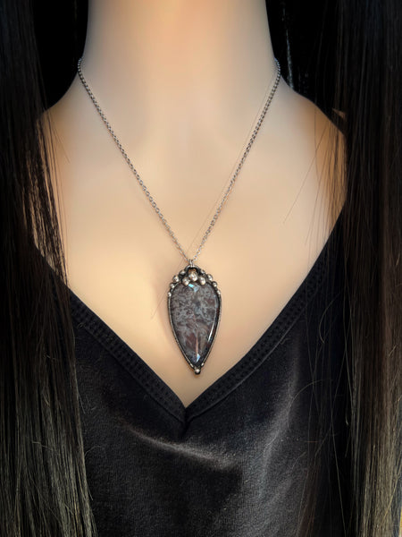 Agate necklace