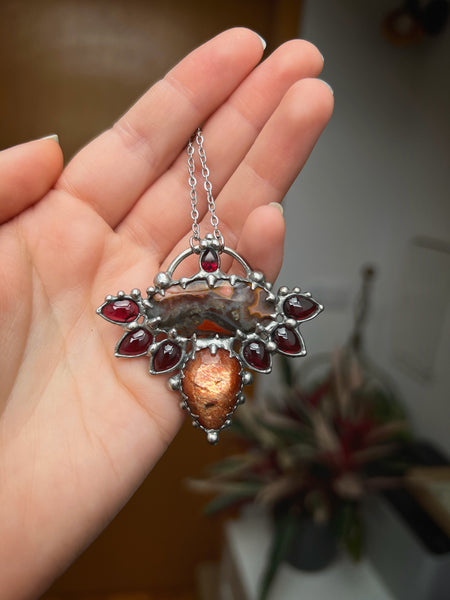 "The Sun" necklace