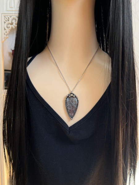 Agate necklace