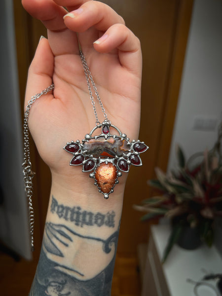 "The Sun" necklace