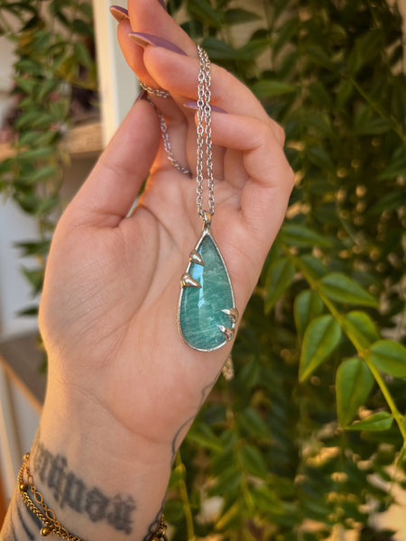 Amazonite necklace