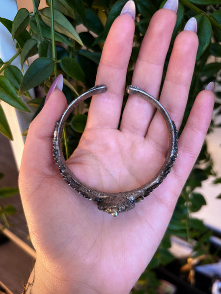 Labradorite fern bracelet