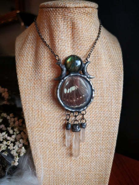 "Forest fae" necklace #1