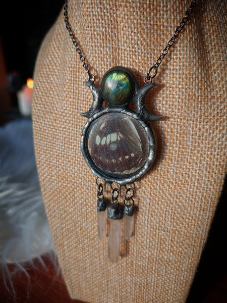 "Forest fae" necklace #1