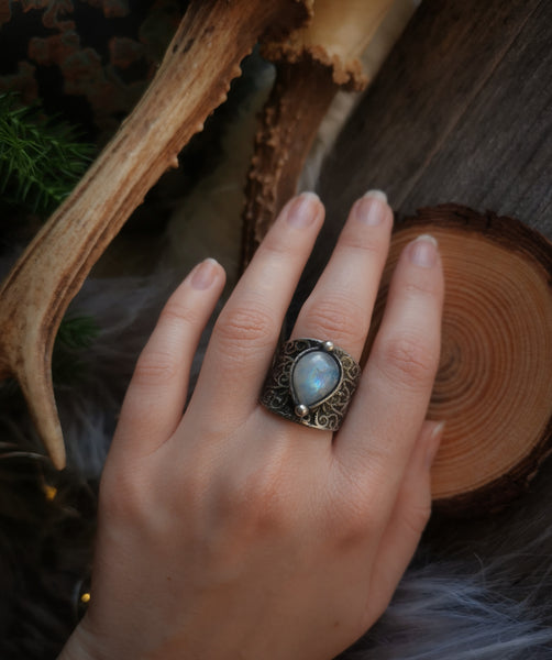 Moonstone ring #1