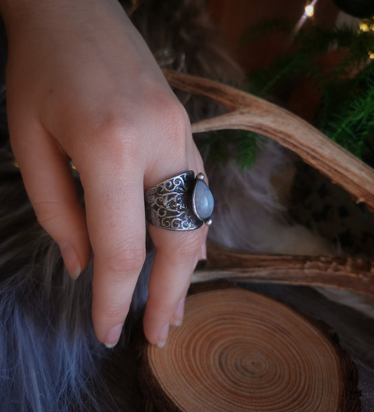 Moonstone ring #1
