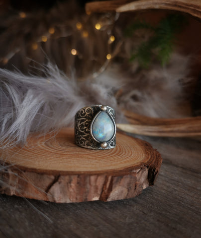 Moonstone ring #1