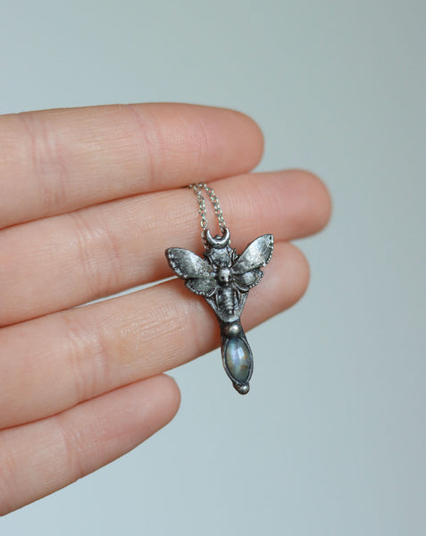 "Moth" necklace