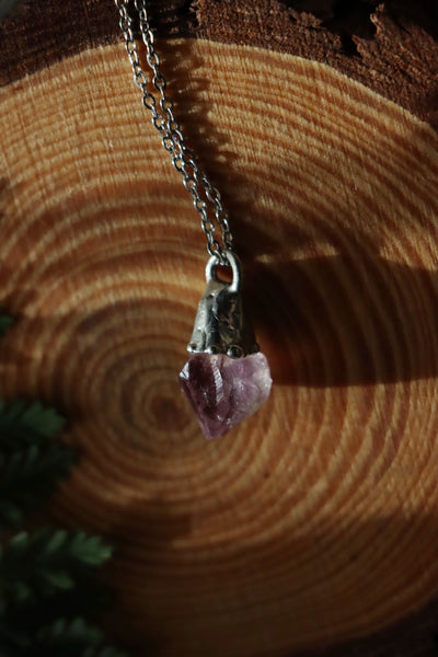 Amethyst necklace 1