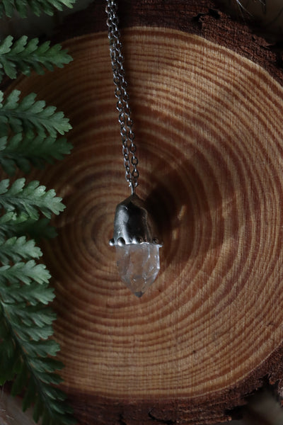 Clear quartz necklace 6